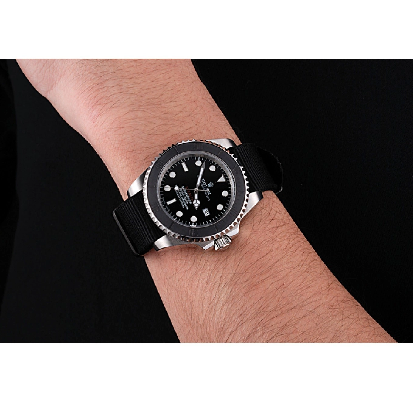 Good Copy Rolex Watches Fabric 621386 IV STEALTH Rolex MK rl424 Black Band Submariner 0607